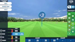 Image of Toptracer Points Game at SportsVille